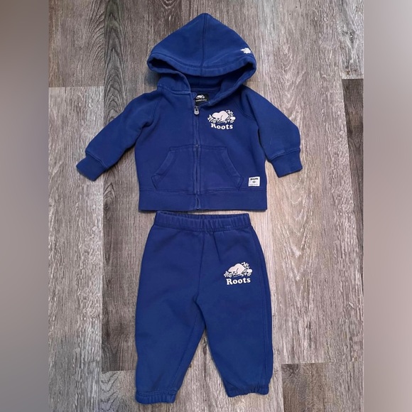 Blue Roots set Size 6-12 months, Grey roots one piece 6-12 - Picture 2 of 2